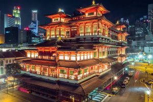 Buddha Tooth Relic Temple and Museum is the among best temple to visit in Singapore