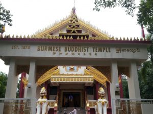 Burmese Buddhist Temple in Singapore