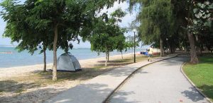 Changi Beach Park in Singapore