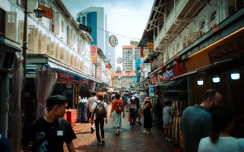 Chinatown Street Market in Singapore