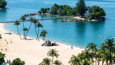 Sentosa Island in Singapore