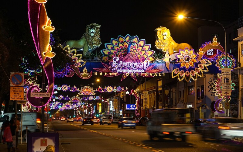 deepawali celebration singapore